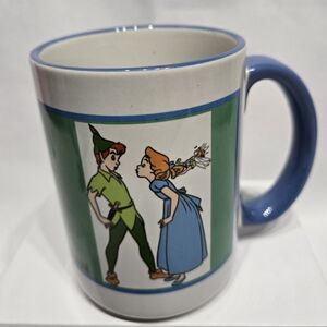 4.5" Peter Pan Coffee Mug Excellent Condition